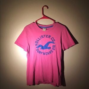 Pink Hollister T-shirt